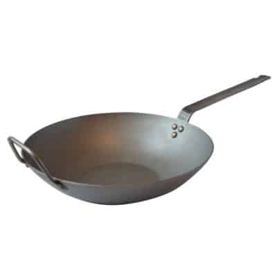 Mauviel Wok Ø30cm kulstof