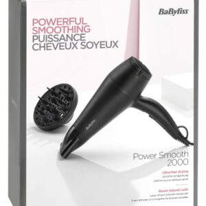 Babyliss Hårtørrer Power Smooth 2200 1 stk.